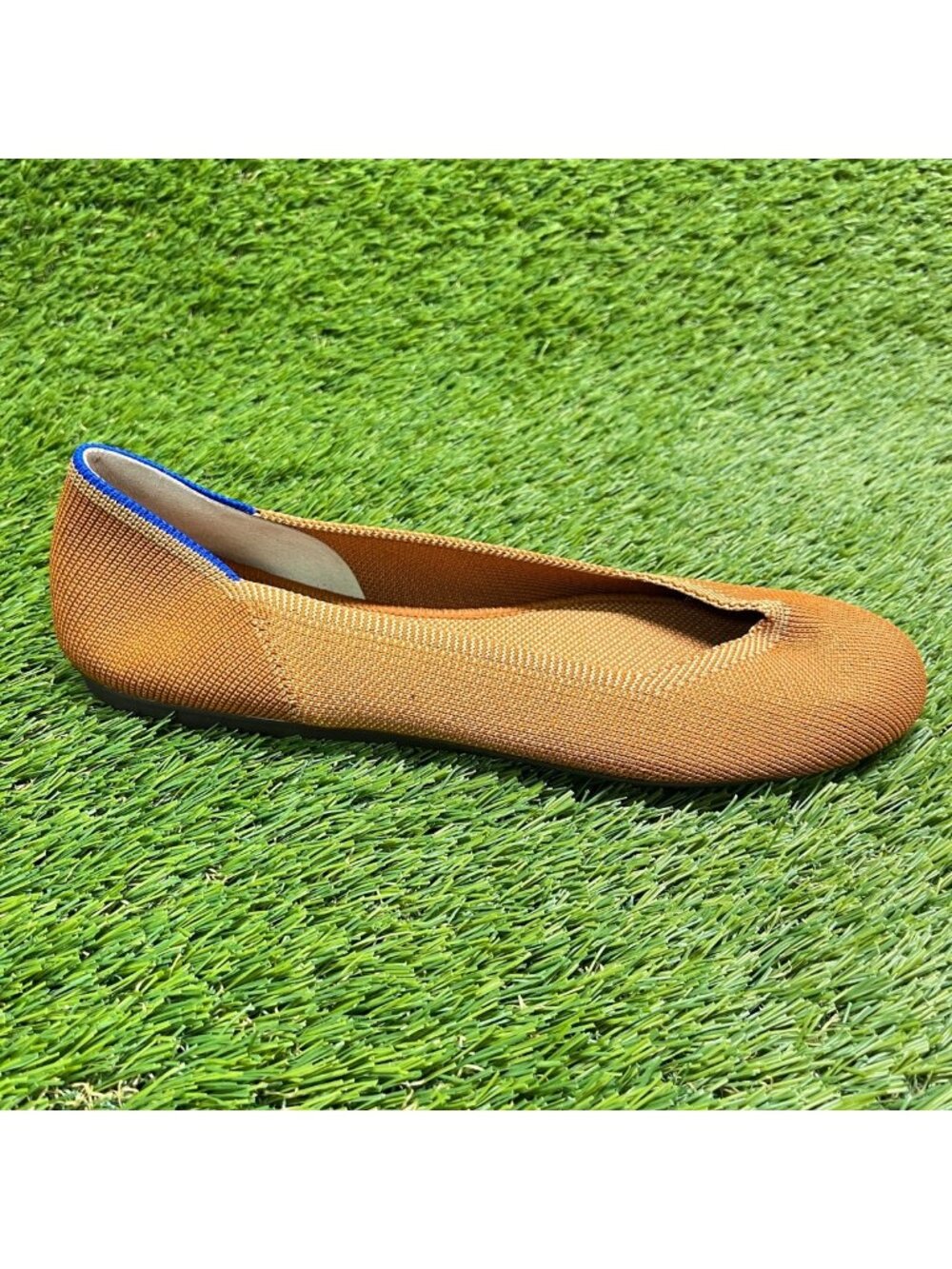Rothy's The Flat Womens Size 9 Brown Casual Classic Slip-On Ballet Flats Shoes